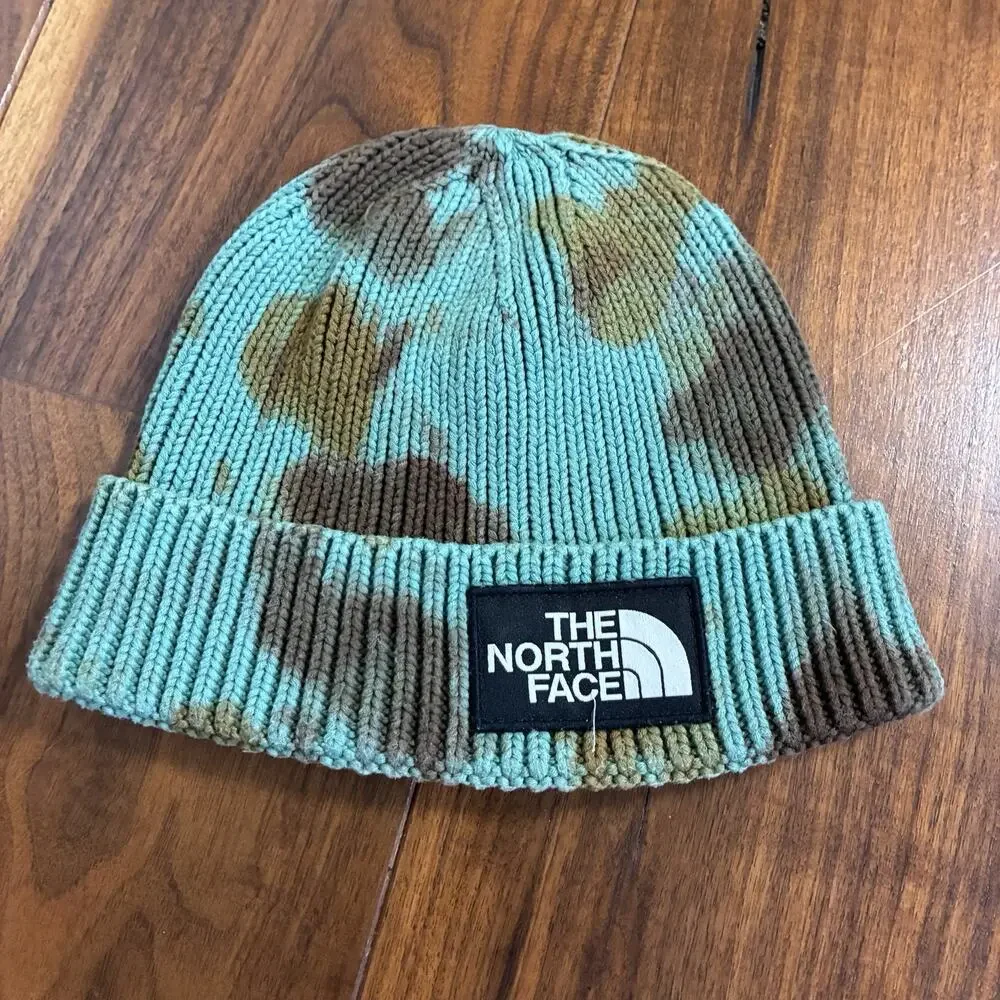 The North Face Tie-Dye Logo Beanie Oxidized Bronze/Apricot Glaze/Smokey Brow